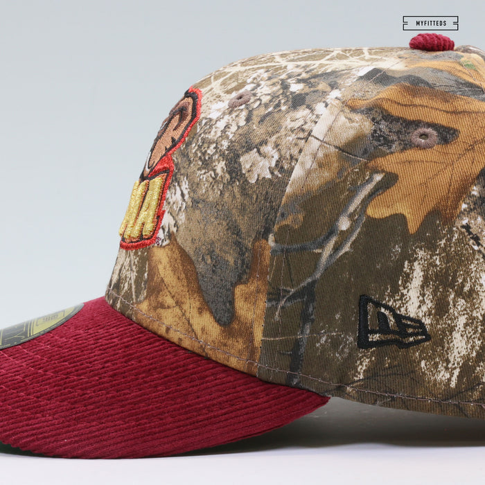 ALABAMA CRIMSON TIDE REALTREE® EDGE RUSSET SUNSET CORDUROY NEW ERA FITTED CAP