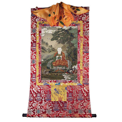 Amitabha Buddha Image - Tibetan thangka painting, view 7