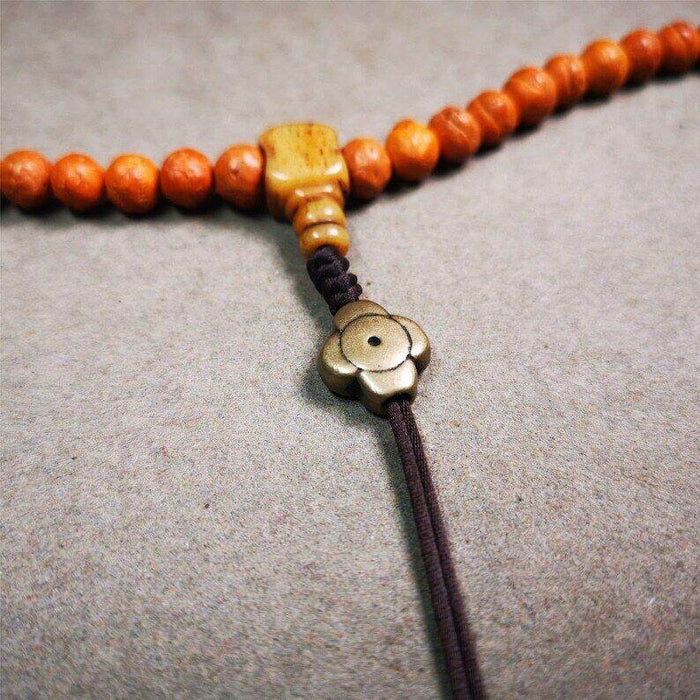 Amulet ,Gesong Flower Marker Spacer Bead for Prayer Bead,Mala - Tibetan Buddhist mala beads, view 4