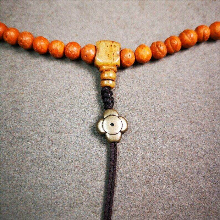 Amulet ,Gesong Flower Marker Spacer Bead for Prayer Bead,Mala - Tibetan Buddhist mala beads, view 5