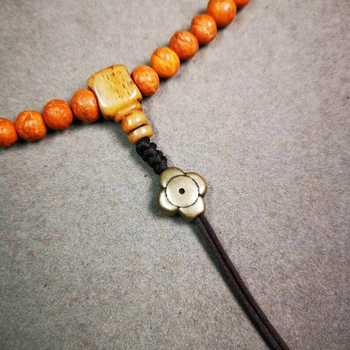 Amulet ,Gesong Flower Marker Spacer Bead for Prayer Bead,Mala - Tibetan Buddhist mala beads, view 6