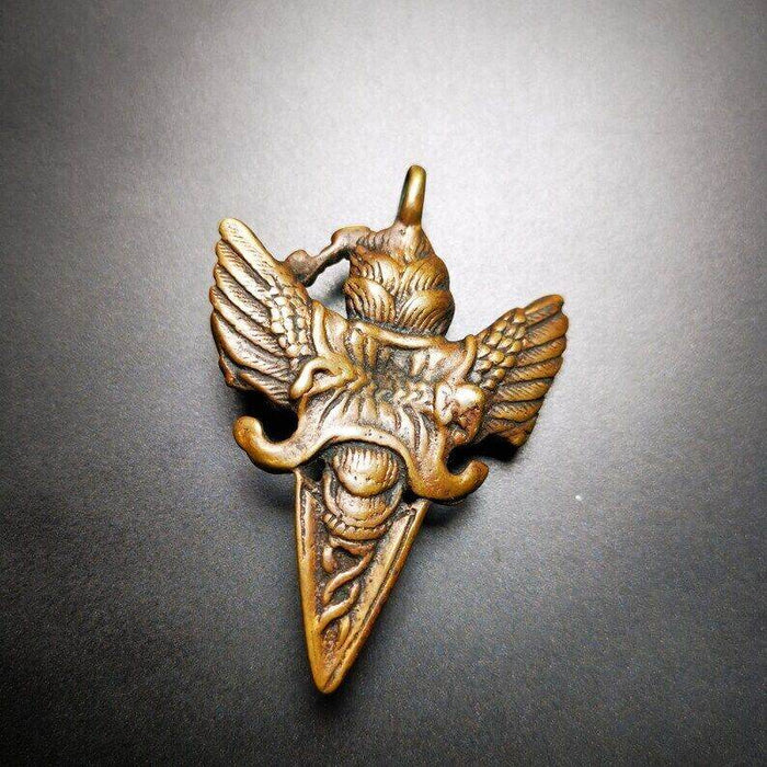 Amulet Pendant,Mahakala Phurba - Tibetan Buddhist amulet, view 5