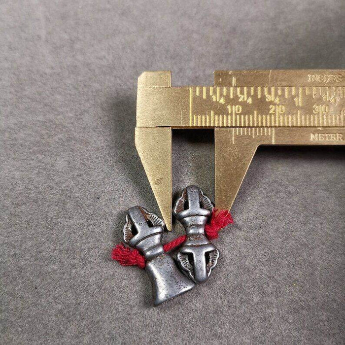 Amulet Pendant,Mini Vajra and Dorje Bell, Mala Accessories - Tibetan Buddhist mala beads, view 5