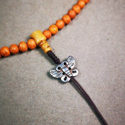Amulet,Pendant for Mala - Tibetan Buddhist mala beads, view 4