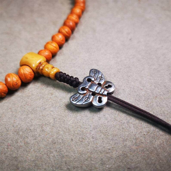 Amulet,Pendant for Mala - Tibetan Buddhist mala beads, view 5