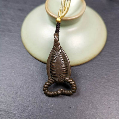 Amulet,Scorpion Guru of Padmasambhava, Buddhist Scorpion Totem Pendant - Tibetan Buddhist amulet, view 6