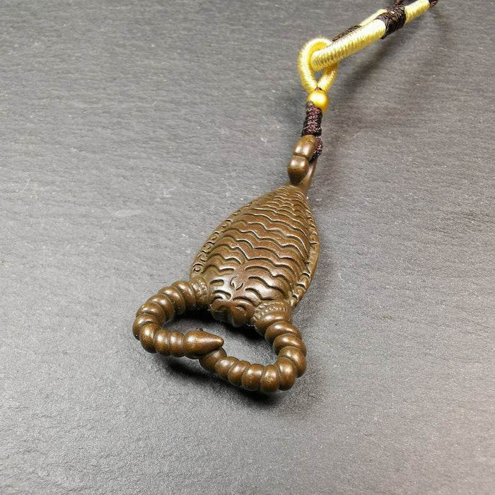Amulet,Scorpion Guru of Padmasambhava, Buddhist Scorpion Totem Pendant - Tibetan Buddhist amulet, view 7