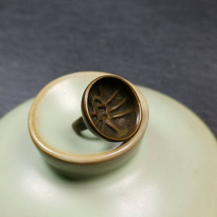 Amulet,Scorpion Tsa Tsa Mold Pendant - Tibetan tsa tsa mold, view 5