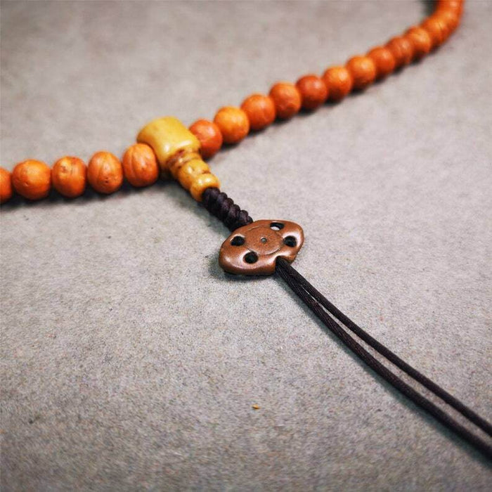 Amulet,Vajra Pendant for Mala,Bag Hanging,Prayer Bead Accessories - Tibetan Buddhist mala beads, detailed view