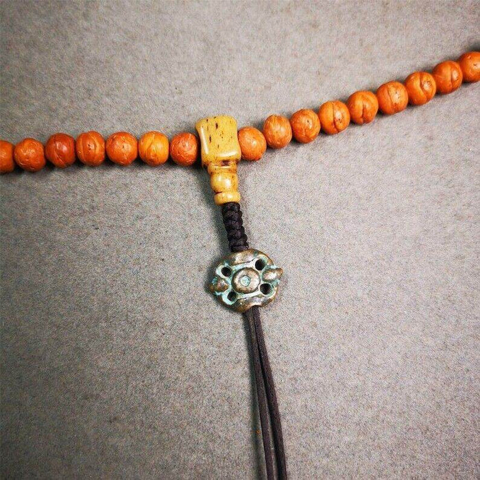 Amulet,Vajra Pendant for Mala,Bag Hanging,Prayer Bead Accessories - Tibetan Buddhist mala beads, view 4