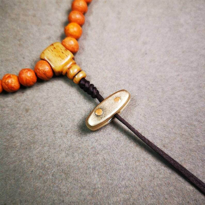 Amulet,Vajra Pendant for Mala,Bag Hanging,Prayer Bead - Tibetan Buddhist mala beads, view 4