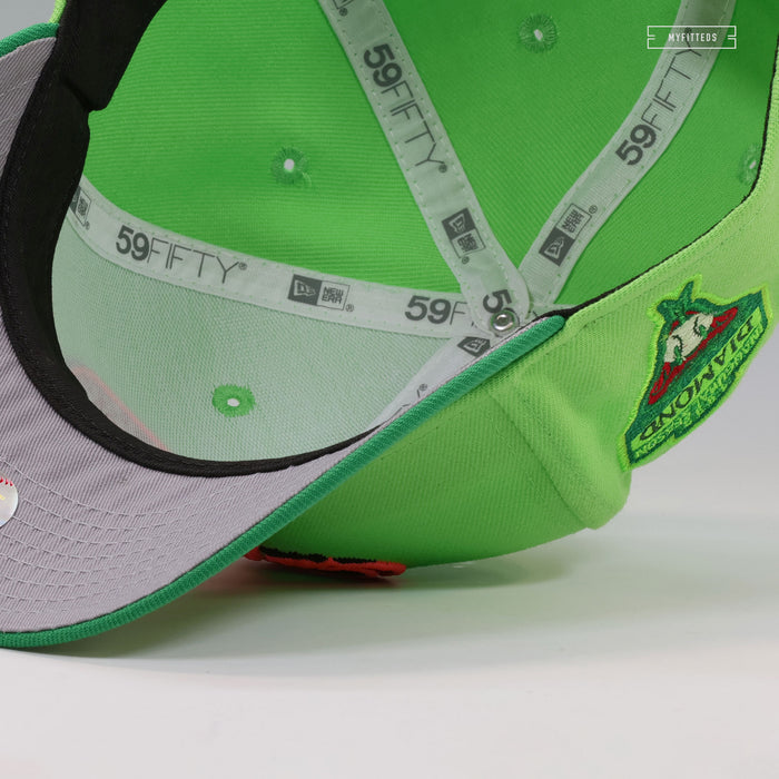 ARIZONA DIAMONDBACKS 1998 INAUGURAL SEASON KOBE VI PROTRO GRINCH INSPIRED NEW ERA CAP