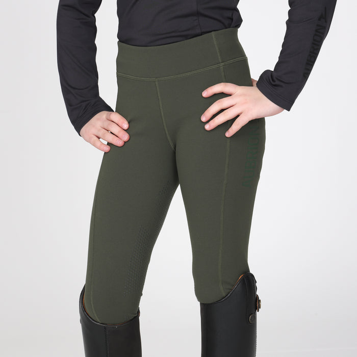 Aubrion React Winter Riding Tights- Young Rider