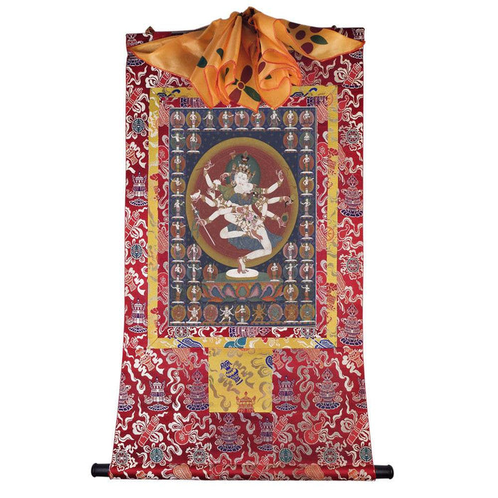Avalokiteshvara - Padmajala Image - Tibetan thangka painting, view 7