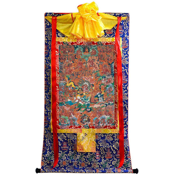 Begtse Chen - Tibetan thangka painting, view 4
