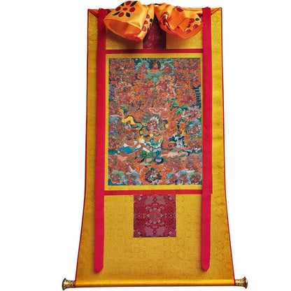 Begtse Chen - Tibetan thangka painting, view 6
