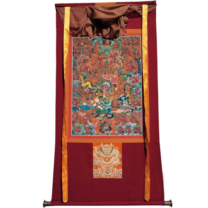 Begtse Chen - Tibetan thangka painting, view 7