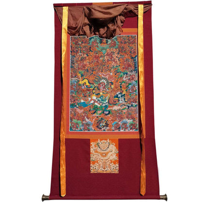 Begtse Chen - Tibetan thangka painting, view 7