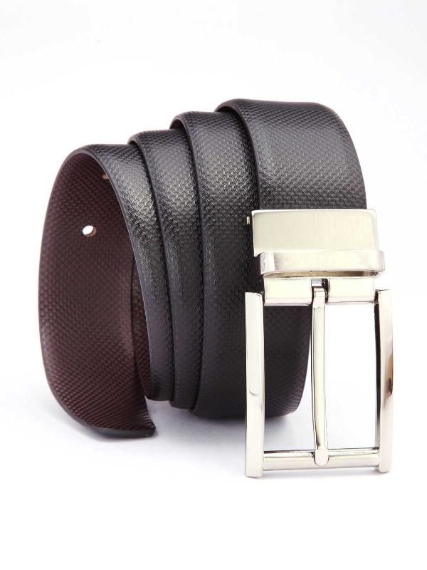 Black/ Brown Reversible Leather Belt