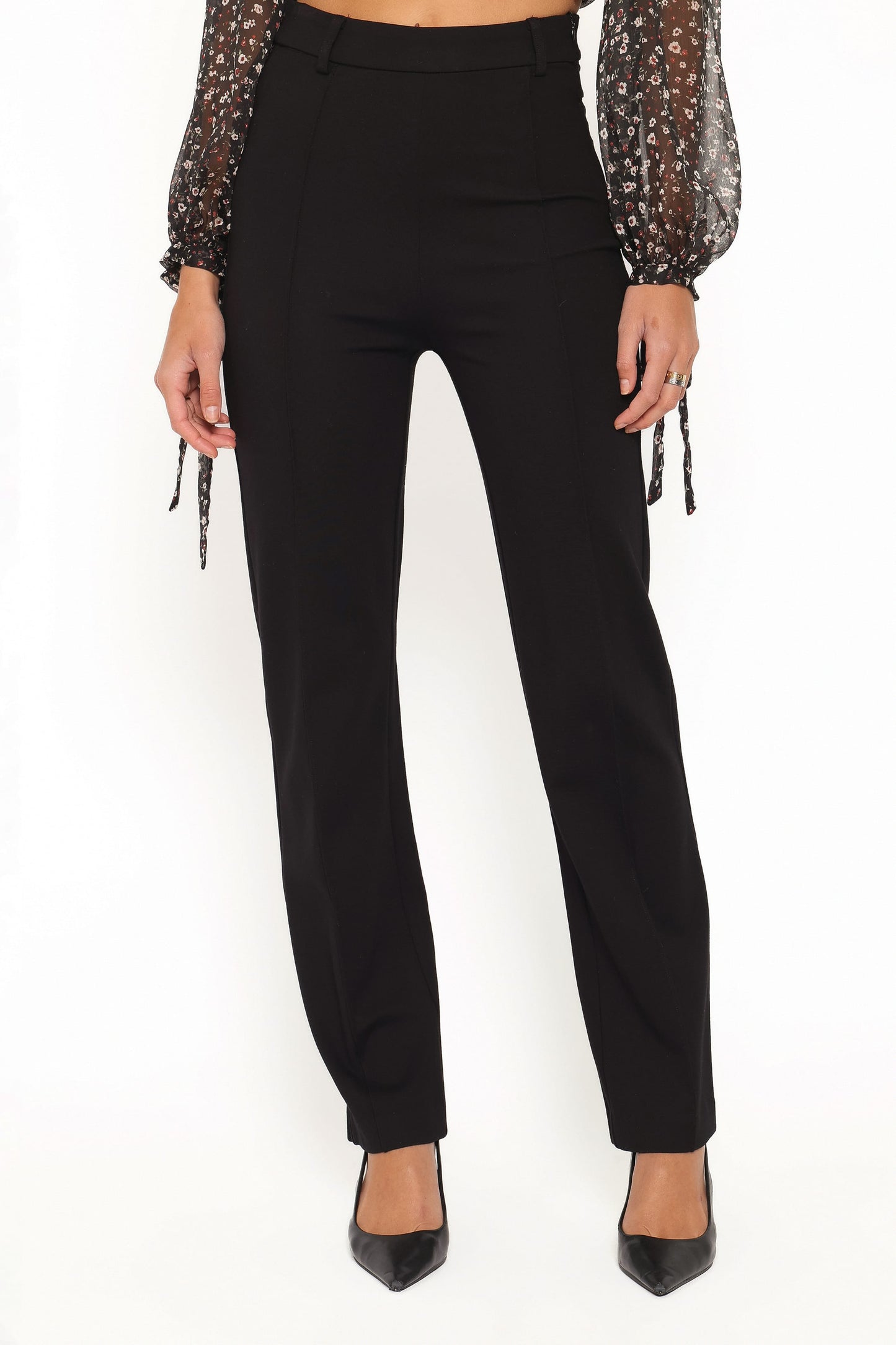 Beth Ponte Pants - Black