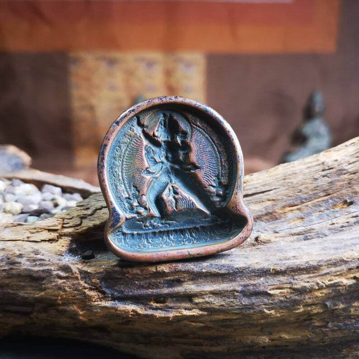 Buddha Statue Mold,Vajrayogini Tsa Tsa Mould - Tibetan Buddhist statue, front view