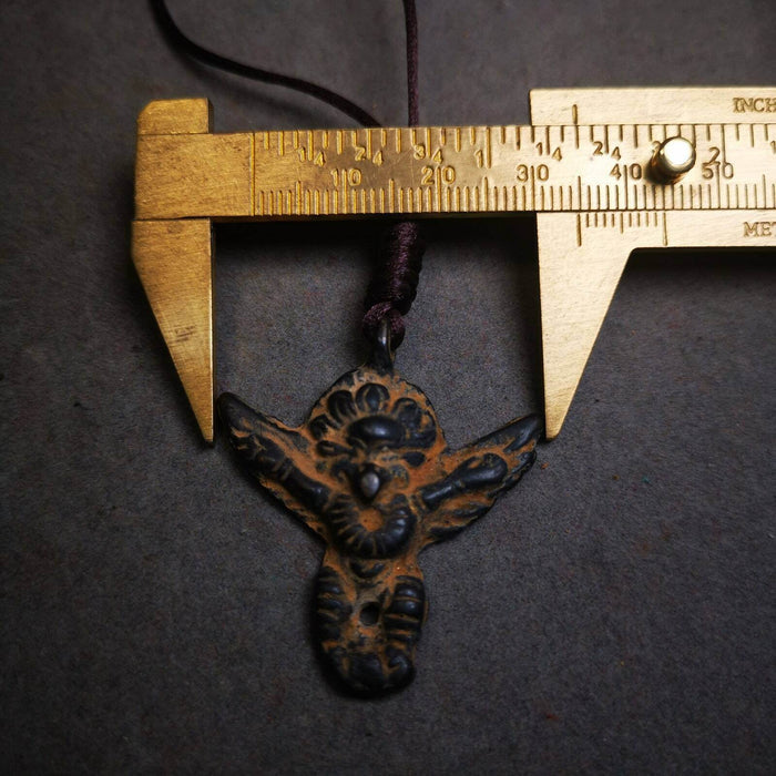 Buddhist Amulet Pendant,Garuda,Garula,Suparn Bird - Tibetan Buddhist amulet, view 8