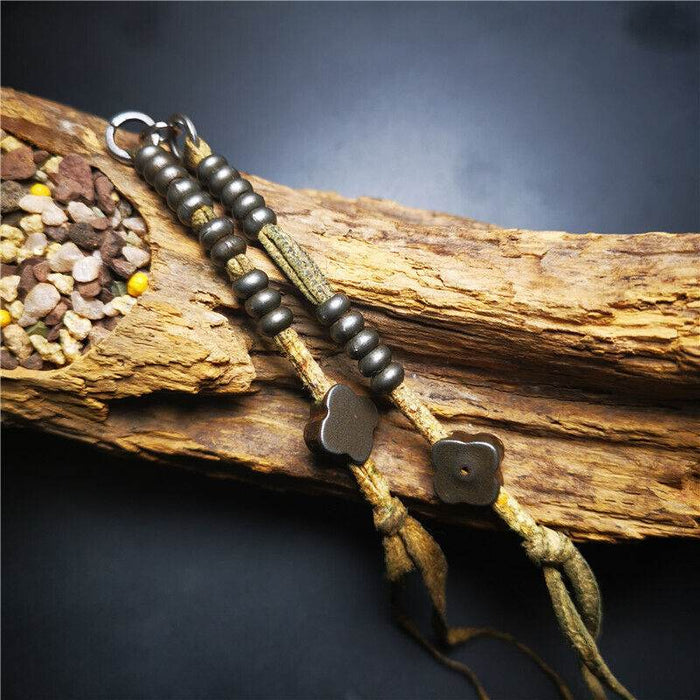 Buddhist Mala Bead Counters for Prayer Bead Necklace - Tibetan Buddhist mala beads, detailed view