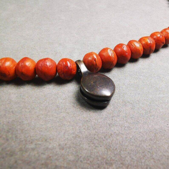 Buddhist Mala Counter Clip - Tibetan Buddhist mala beads, view 4