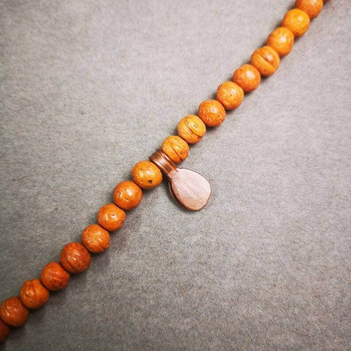 Buddhist Mala Counter Clip - Tibetan Buddhist mala beads, view 4