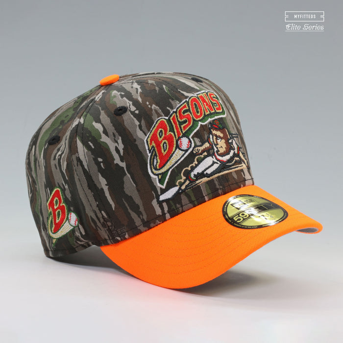 BUFFALO BISONS REALTREE ORIGINAL HUNTER PACK ELITE SERIES NEW ERA FITTED CAP