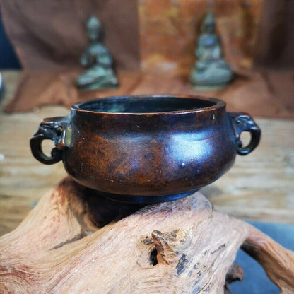 Censer,Amphora Incense Burner 1.5" - Tibetan Buddhist art, view 5