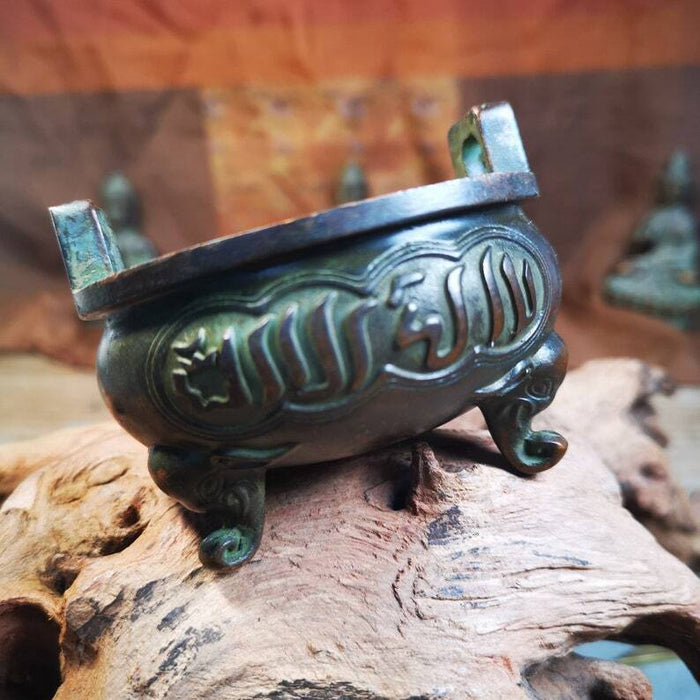 Censer,Amphora Incense Burner 1.81" - Tibetan Buddhist art, view 4