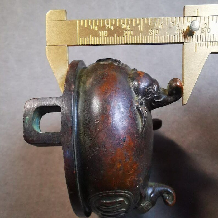Censer,Amphora Incense Burner 1.81" - Tibetan Buddhist art, view 7