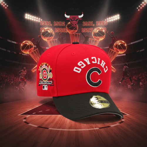 Chicago Bulls Inspired Cap Image