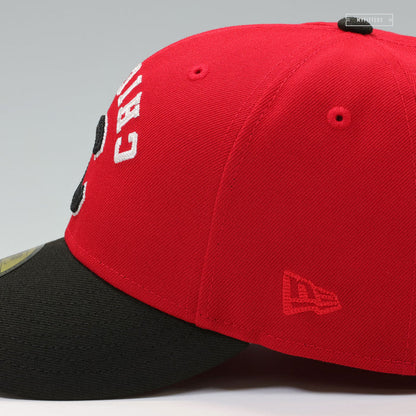 CHICAGO CUBS FLIPPED AND MIRRORED 1990 MLB ALL-STAR GAME BULLS INSPIRED NEW ERA CAP
