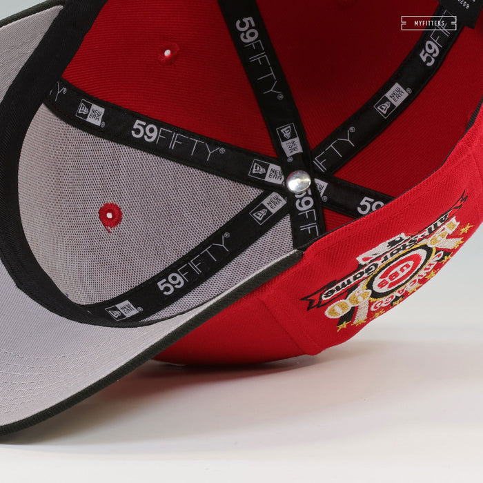 CHICAGO CUBS FLIPPED AND MIRRORED 1990 MLB ALL-STAR GAME BULLS INSPIRED NEW ERA CAP