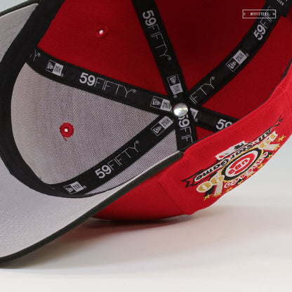 CHICAGO CUBS FLIPPED AND MIRRORED 1990 MLB ALL-STAR GAME BULLS INSPIRED NEW ERA CAP