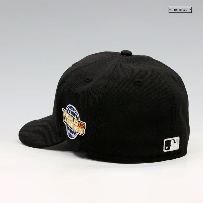 CHICAGO WHITE SOX 2005 WORLD SERIES CLASSIC ON-FIELD SPEC NEW ERA FITTED HAT