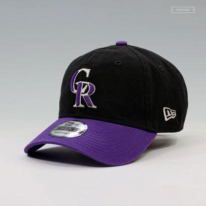 COLORADO ROCKIES 2 TONE NEW ERA 9TWENTY ADJUSTABLE DAD HAT