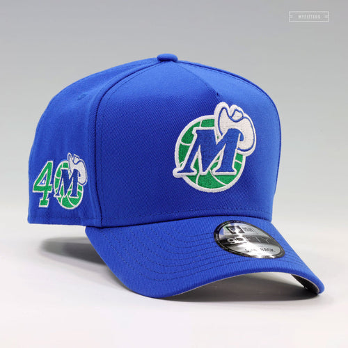 DALLAS MAVERICKS NBA HARDWOOD CLASSICS 40TH ANNIVERSARY 9FIFTY A-FRAME NEW ERA SNAPBACK