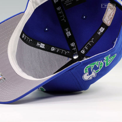 DALLAS MAVERICKS NBA HARDWOOD CLASSICS 40TH ANNIVERSARY 9FIFTY A-FRAME NEW ERA SNAPBACK