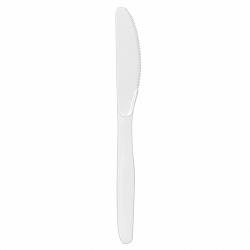 Empress - Medium Weight Polypro White Knives, 1000/Cs - E175003