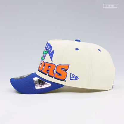 FLORIDA GATORS MARCH MADNESS OVERSIZED 9FIFTY A-FRAME NEW ERA SNAPBACK HAT