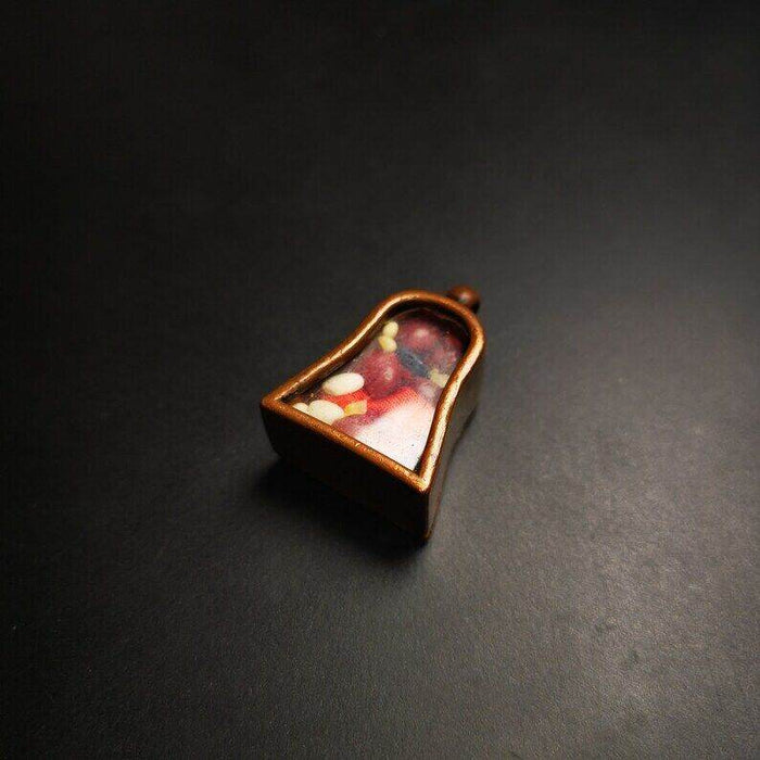 Gau Ghau Shrine, Altar Amulet Pendant - Tibetan Buddhist amulet, view 4