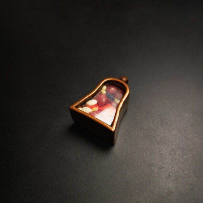 Gau Ghau Shrine, Altar Amulet Pendant - Tibetan Buddhist amulet, view 4