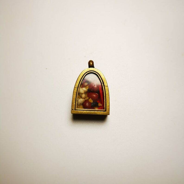 Gau Ghau Shrine, Altar Amulet Pendant - Tibetan Buddhist amulet, view 4