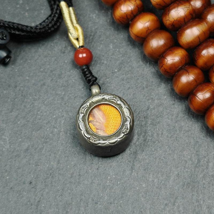 Gau Ghau Shrine, Altar Amulet Pendant - Tibetan Buddhist amulet, view 5