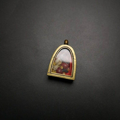 Gau Ghau Shrine, Altar Amulet Pendant - Tibetan Buddhist amulet, view 5