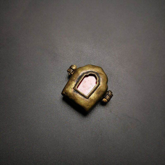 Gau Ghau Shrine, Altar Amulet Pendant - Tibetan Buddhist amulet, view 5