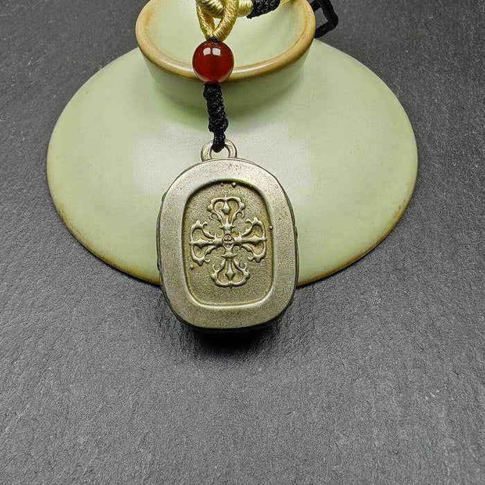 Gau Ghau Shrine, Altar Amulet Pendant - Tibetan Buddhist amulet, view 5
